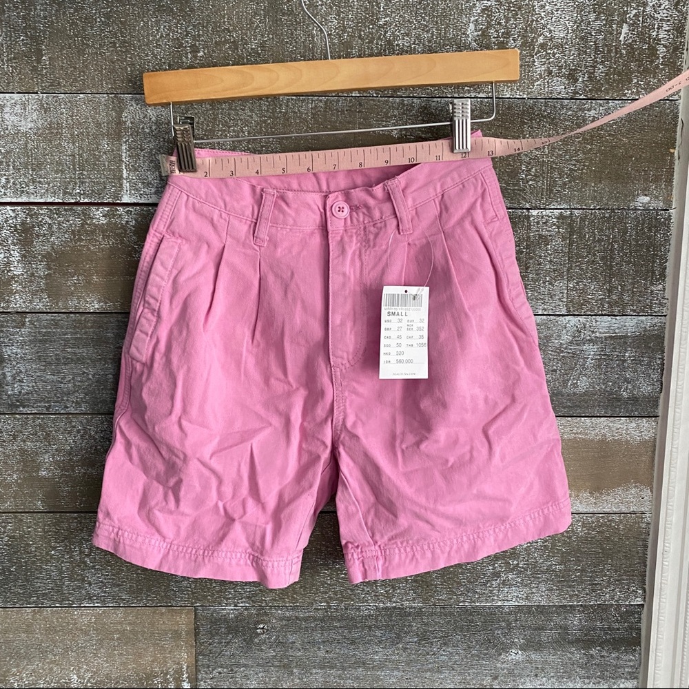 Brandy Melville pink high waist shorts